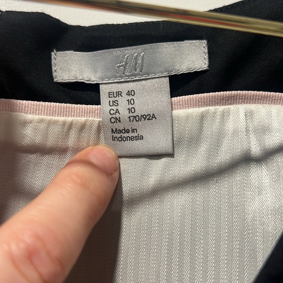 Little Black Dress, v-neck & knee length - Picture 4 of 9